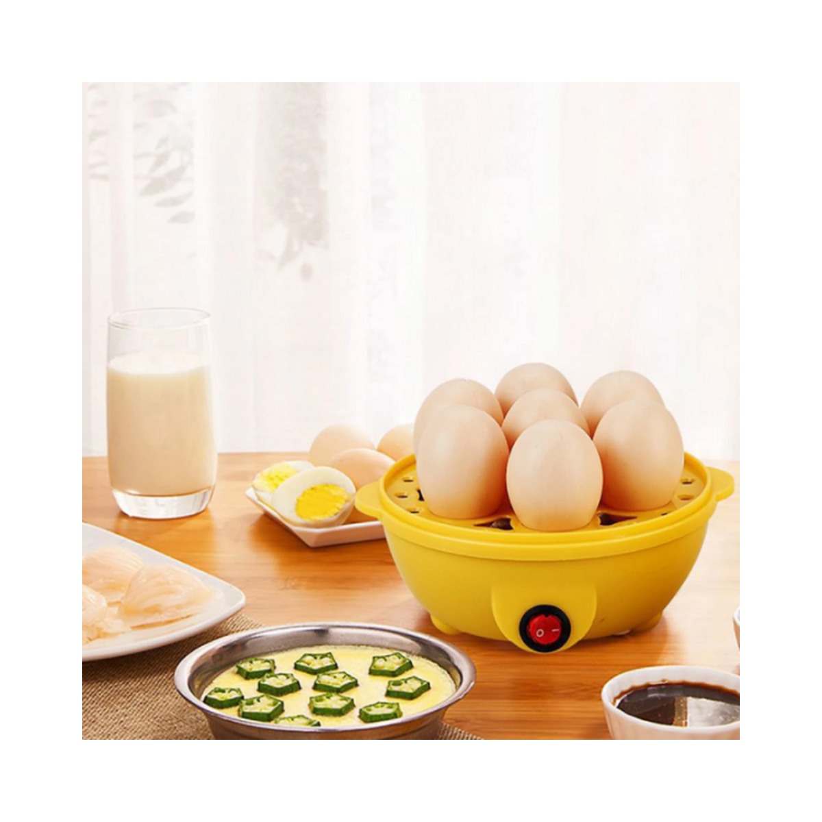 Olla Eléctrica Para Cocer Huevos