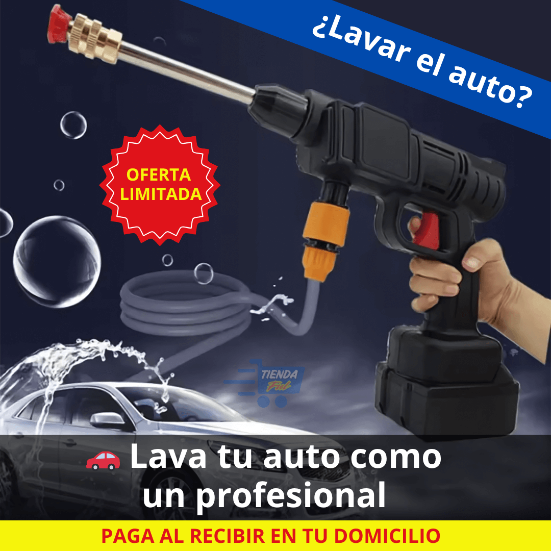 Hidrolavadora Portátil con 2 Baterías de 48v