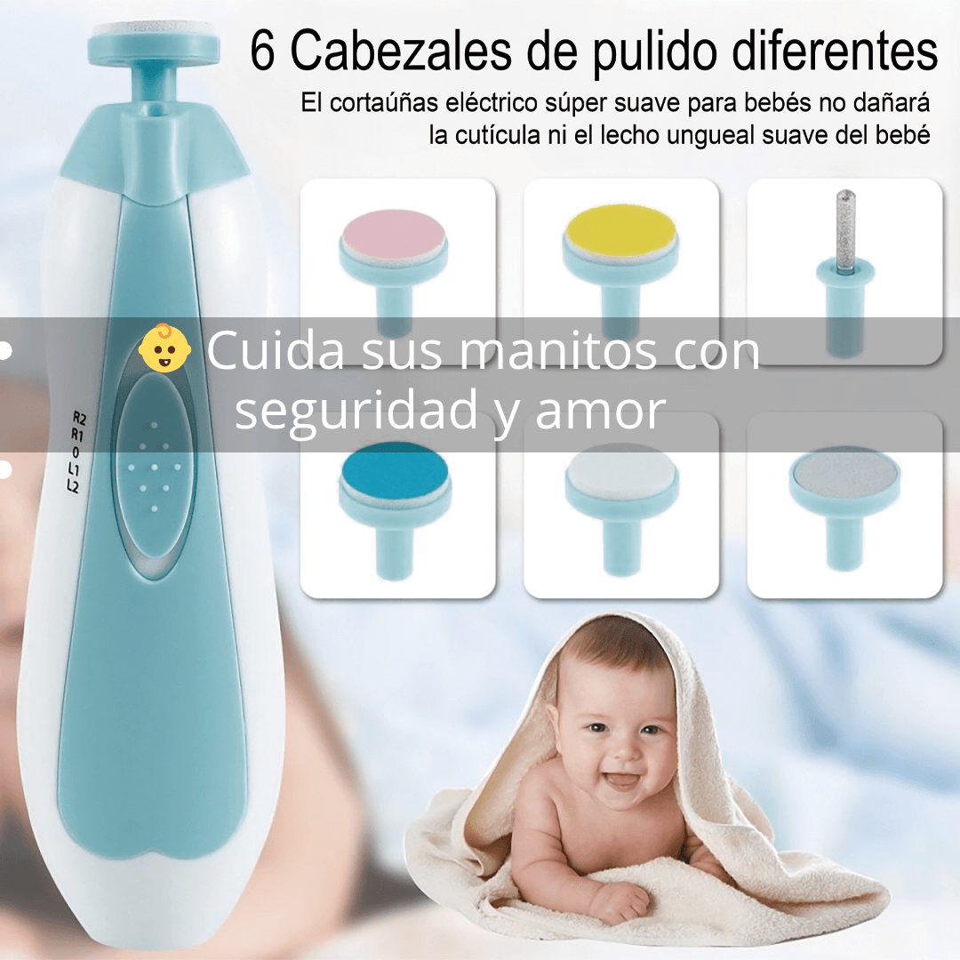 Limador De Uñas Para Bebe 6 en 1