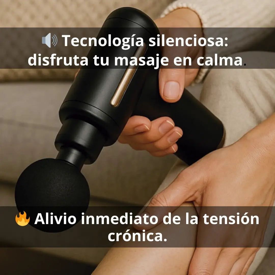 Pistola De Masaje Muscular Inalámbrica