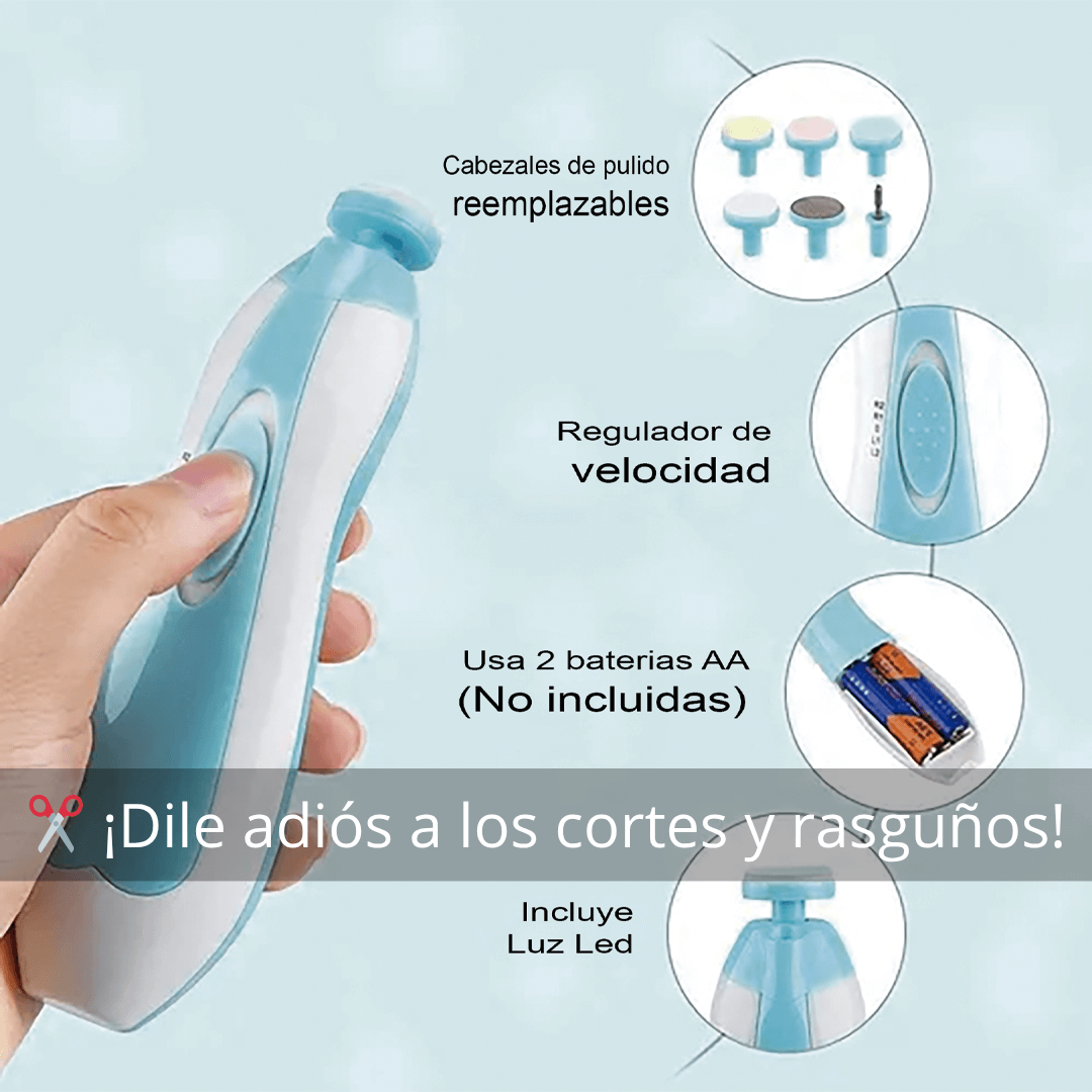Limador De Uñas Para Bebe 6 en 1