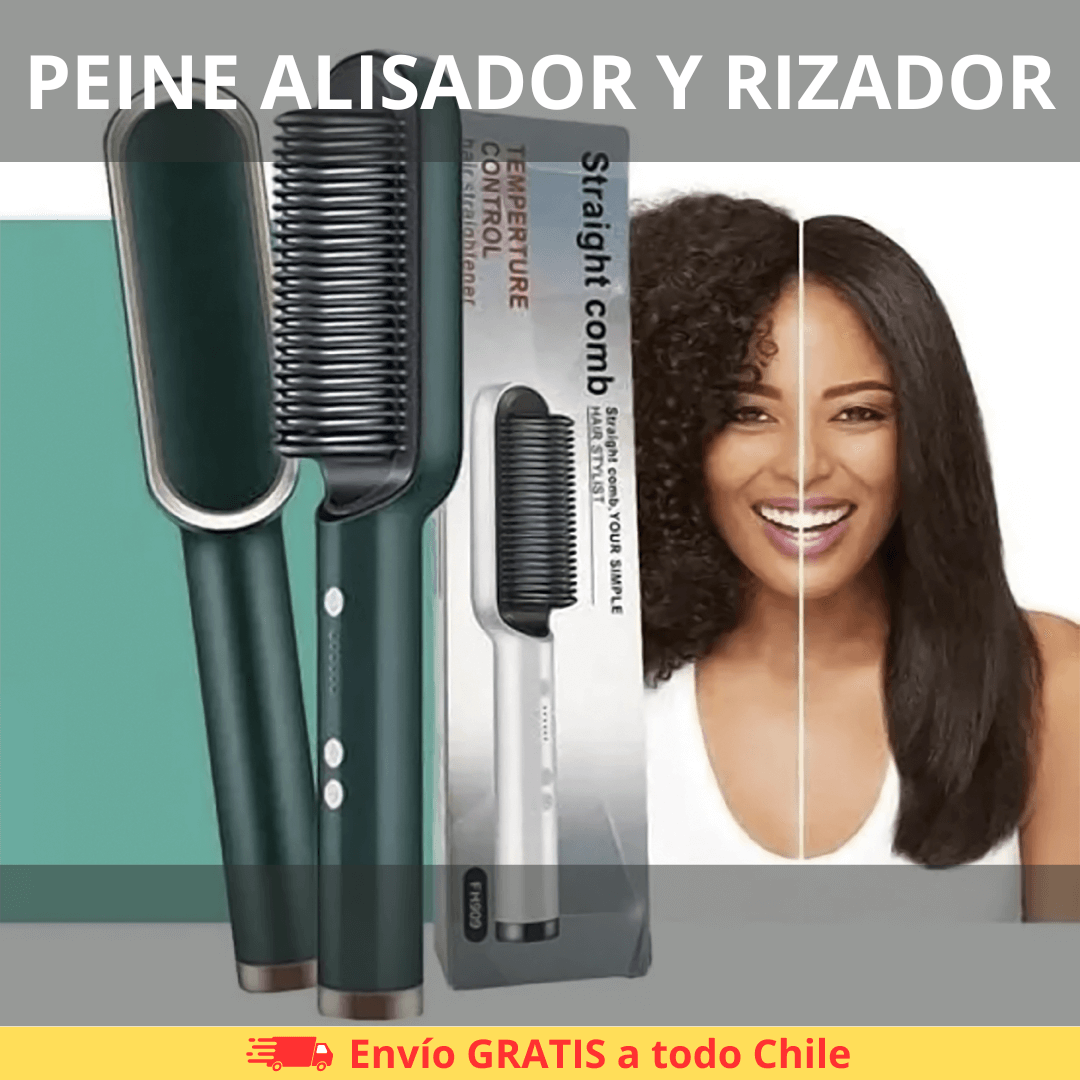 Cepillo Alisador Rizador Multifuncional