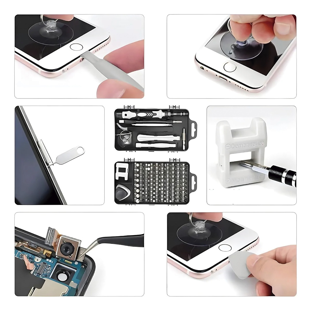 Kit Destornilladores De Precisión 115 Pcs En 1