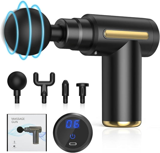 Pistola De Masaje Muscular Inalámbrica