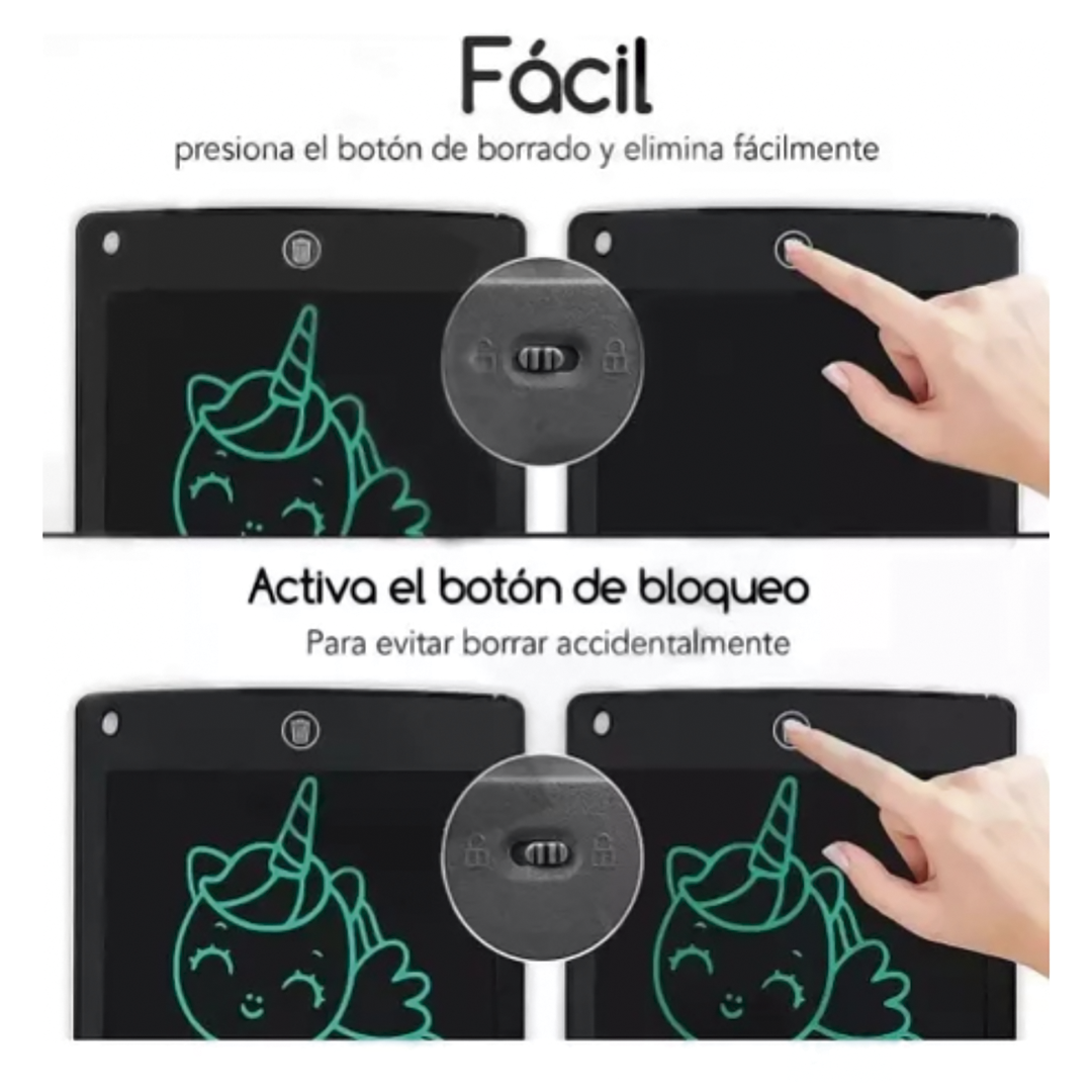 Pack Tableta LCD Infantil X2 Unidades